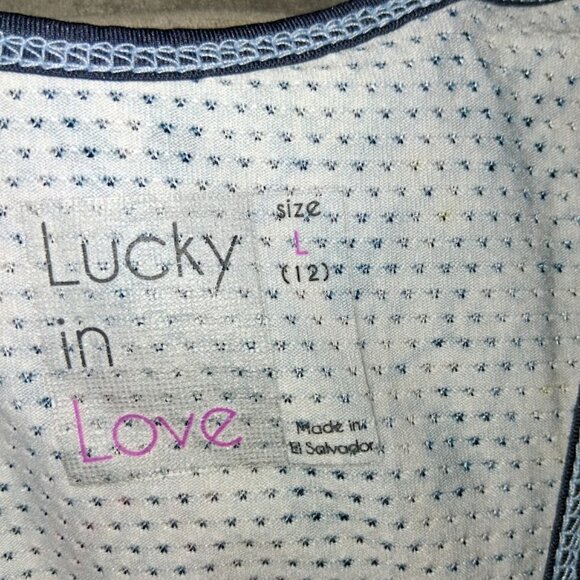 Lucky In Love Tie Dye Tennis/Pickleball Skort and Top Outfit Sz L - Picture 6 of 7